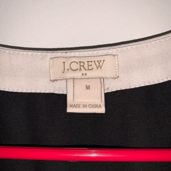 J Crew V-Neck Black Shirt M - Picture 2 of 7